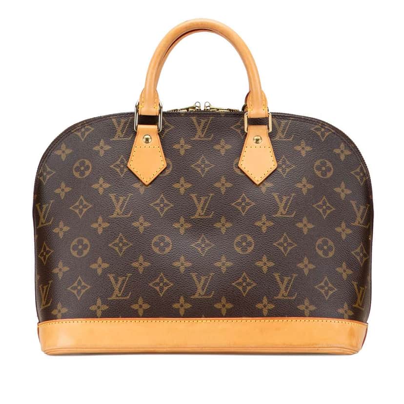 Louis Vuitton Monogram Alma PM Brown Good condition - Front View