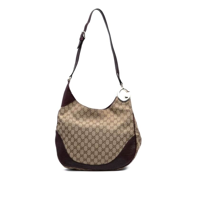 Gucci GG Canvas Charlotte Crossbody Brown Canvas Good condition - Front View
