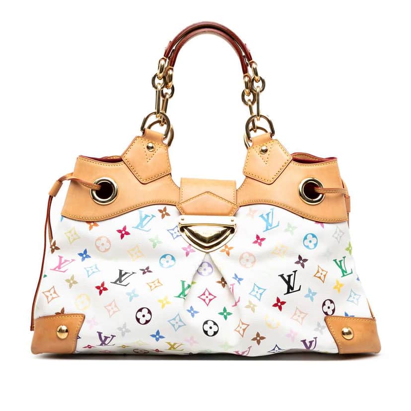 Louis Vuitton Monogram Multicolore Ursula White Good condition - Front View