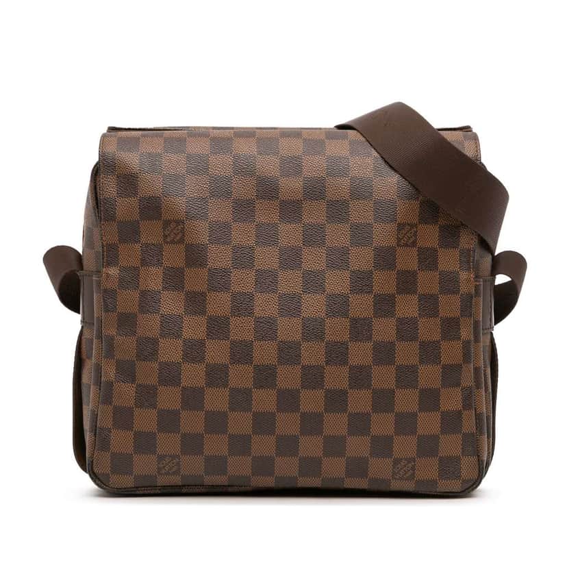 Louis Vuitton Damier Ebene Naviglio Brown Good condition - Front View