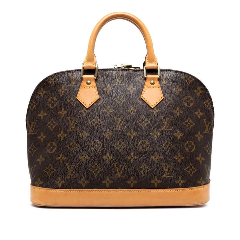 Louis Vuitton Monogram Alma PM Brown Good condition - Front View