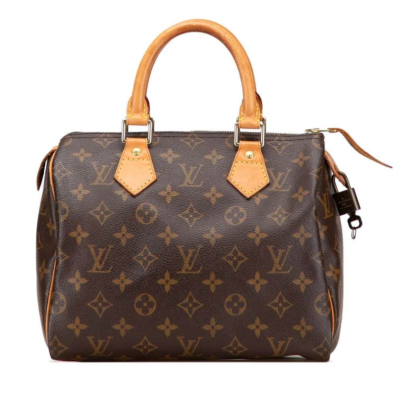 Louis Vuitton Monogram Speedy 25 Brown Good condition - Front View