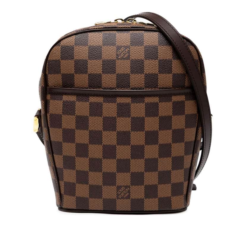 Louis Vuitton Damier Ebene Ipanema PM Brown Good condition - Front View