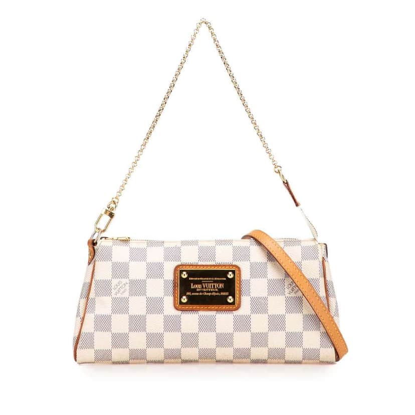 Louis Vuitton Damier Azur Eva White Good condition - Front View