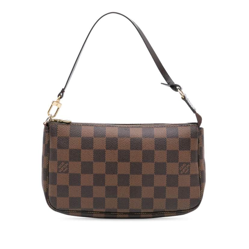 Louis Vuitton Damier Ebene Pochette Accessoires Brown Good condition - Front View