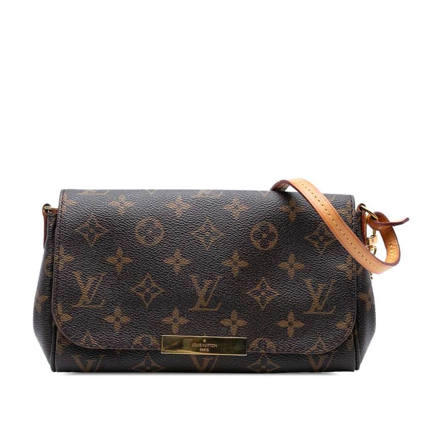 Louis Vuitton Monogram Favorite PM Brown Good condition - Front View