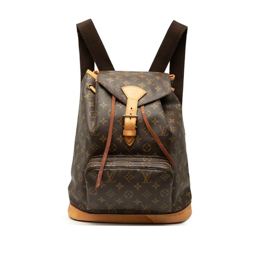 Louis Vuitton Monogram Montsouris GM Brown Good condition - Front View