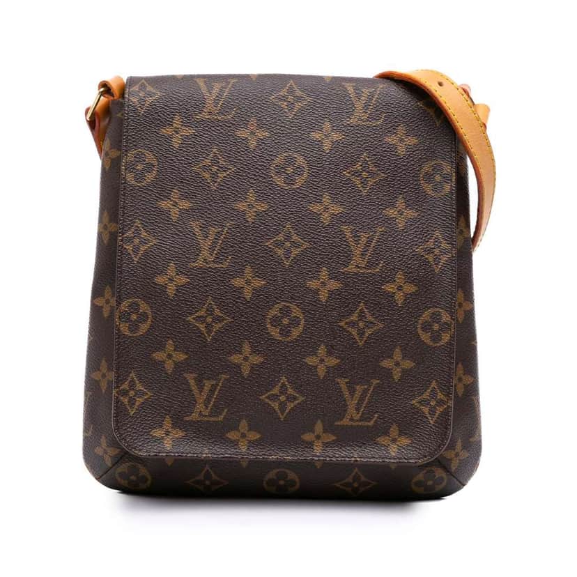 Louis Vuitton Monogram Musette Salsa Short Strap Brown Canvas Good condition - Front View