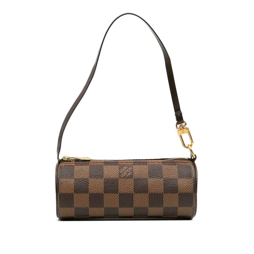 Louis Vuitton Damier Ebene Papillon Pochette Brown Canvas Good condition - Front View