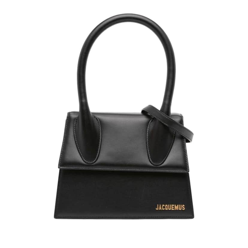 Jacquemus Le Grand Chiquito Black Leather Good condition - Front View