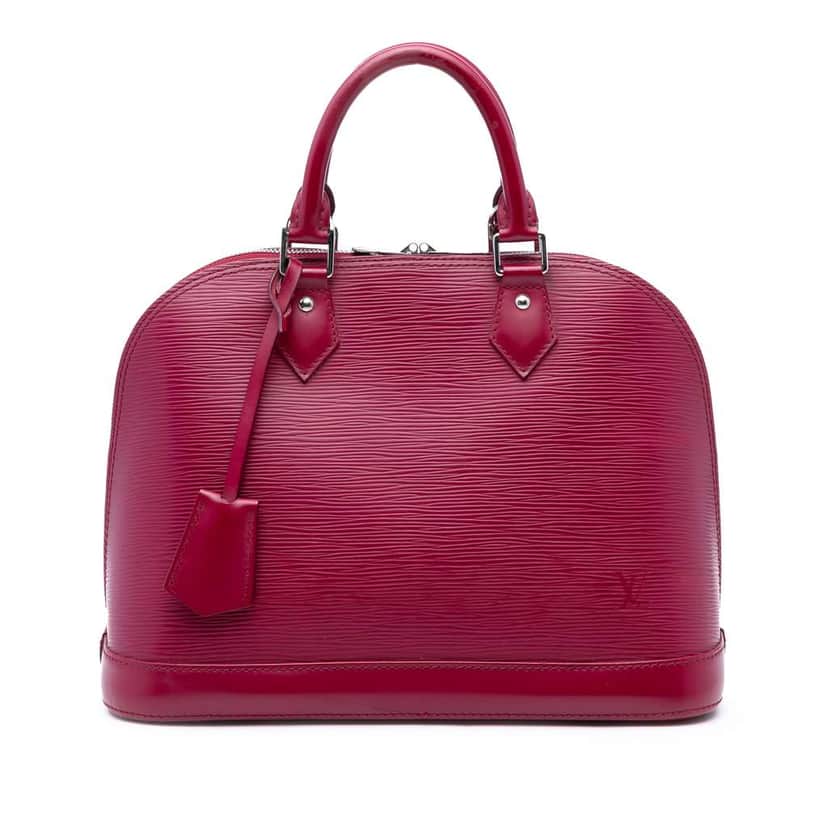 Louis Vuitton Epi Alma PM Red Leather Good condition - Front View