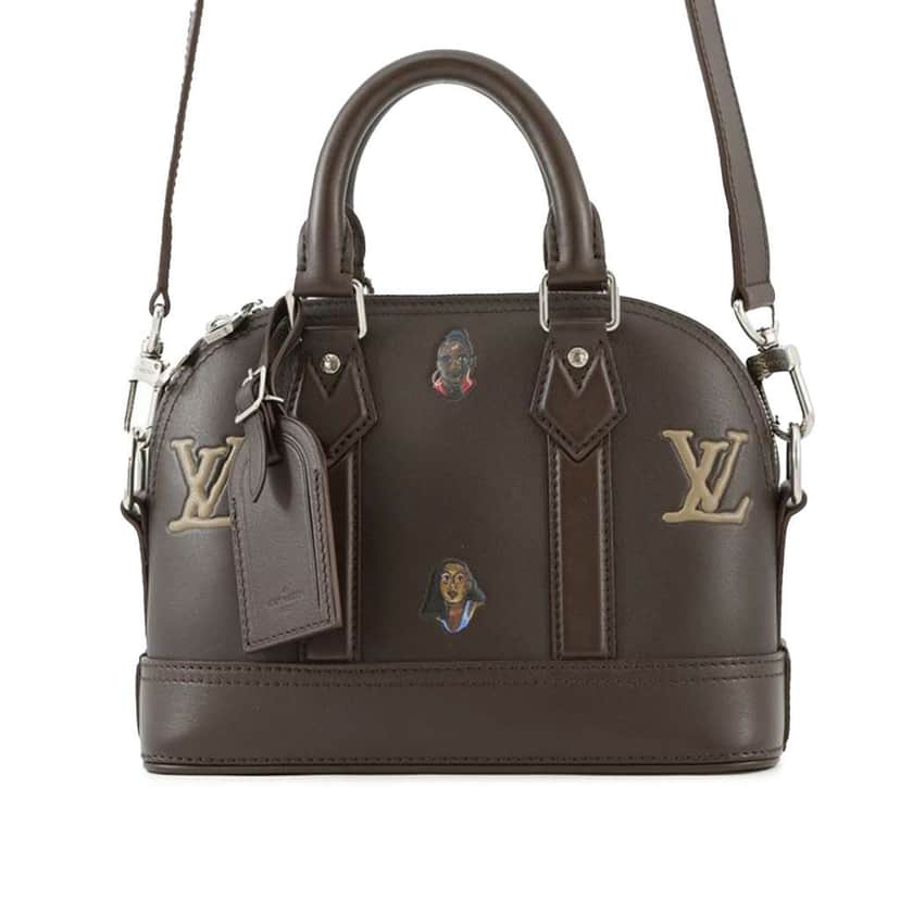 Louis Vuitton Henry Taylor Calfskin Alma 25 Brown Leather Good condition - Front View