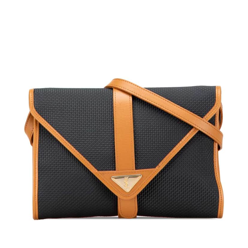 Saint Laurent PVC Crossbody Blue Good condition - Front View