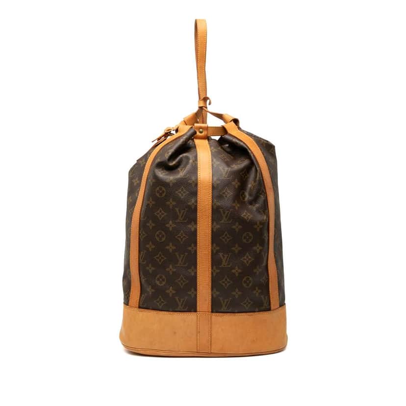 Louis Vuitton Monogram Randonnee GM Brown Good condition - Front View