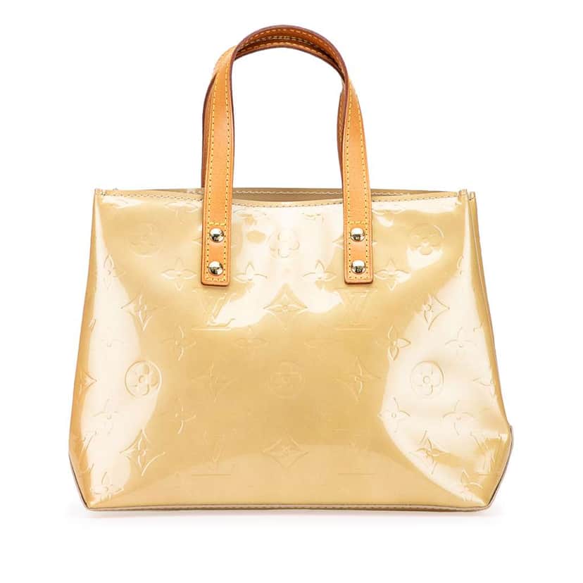 Louis Vuitton Monogram Vernis Reade PM Brown Leather Good condition - Front View