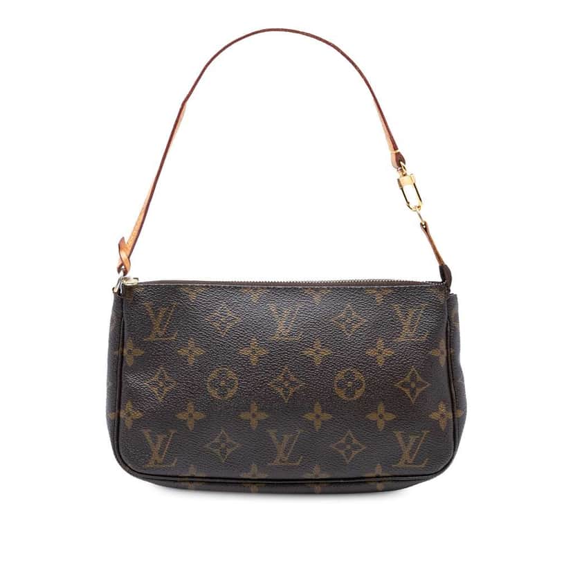 Louis Vuitton Monogram Pochette Accessoires Brown Good condition - Front View