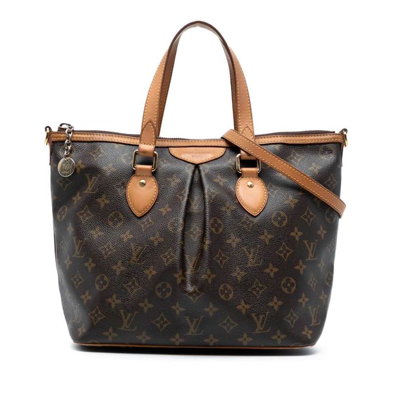 Louis Vuitton Monogram Palermo PM Brown Good condition - Front View