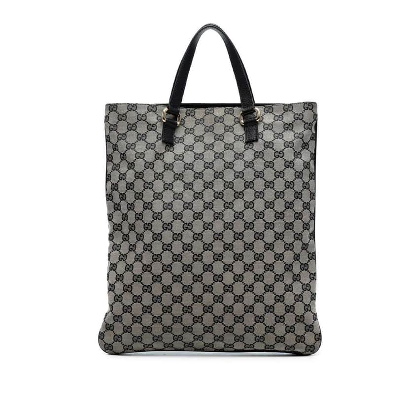 Gucci GG Canvas Tote Brown Canvas Good condition - Front View