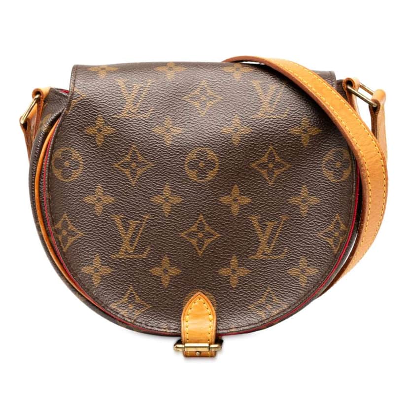 Louis Vuitton Monogram Sac Tambourine Brown Good condition - Front View