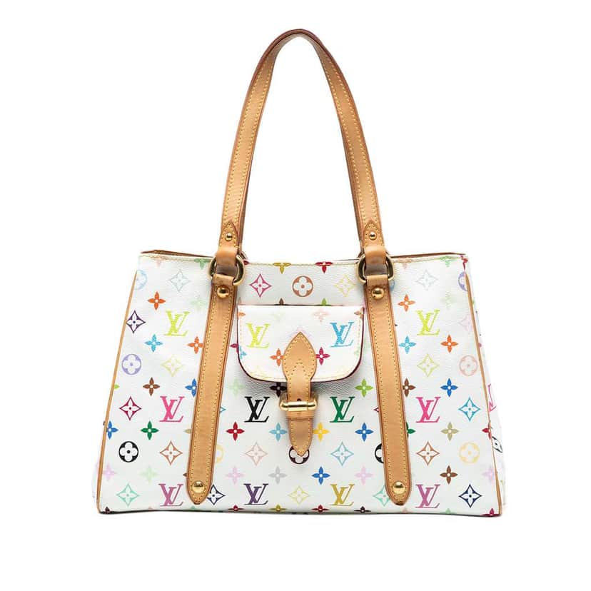 Louis Vuitton Monogram Multicolore Aurelia MM White Good condition - Front View