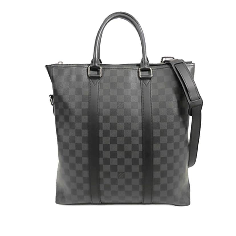 Louis Vuitton Damier Graphite Anton Tote Black Good condition - Front View