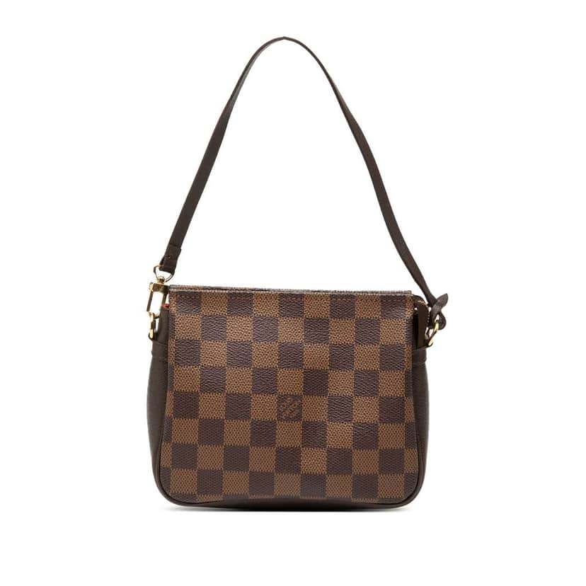 Louis Vuitton Damier Ebene Trousse Pochette Brown Good condition - Front View