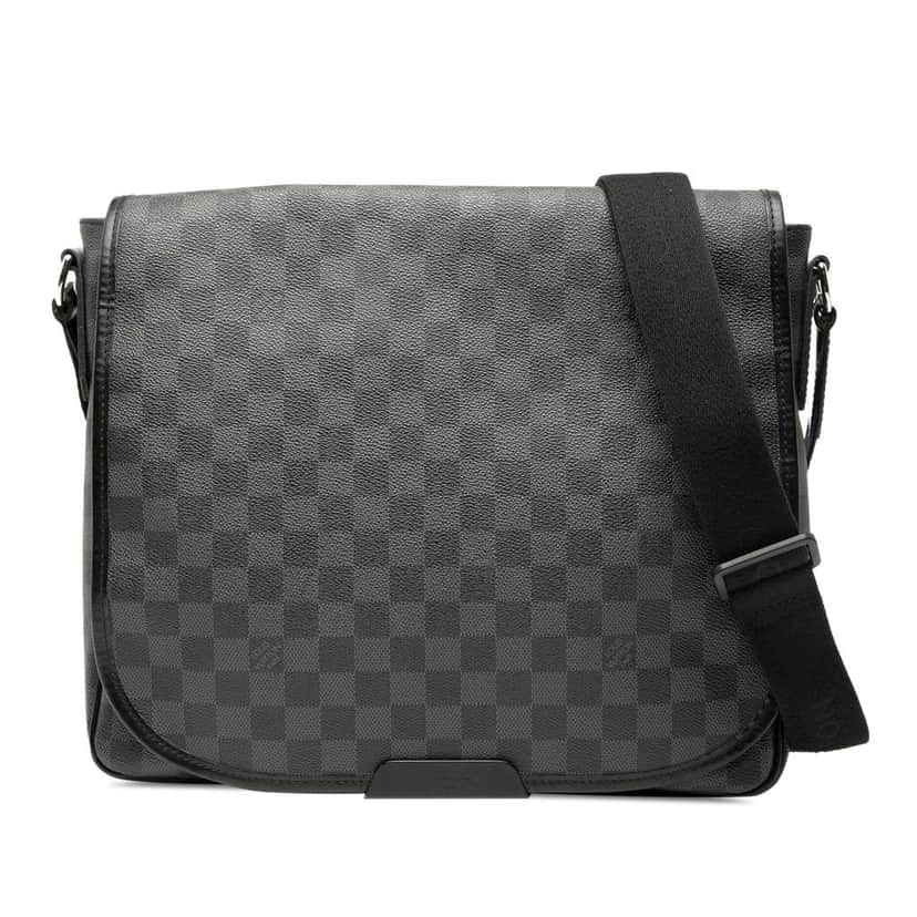 Louis Vuitton Damier Graphite Daniel MM Black Good condition - Front View