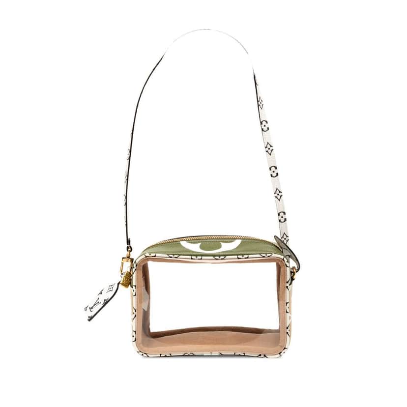 Louis Vuitton Monogram Giant Jungle Beach Pouch Green Good condition - Front View