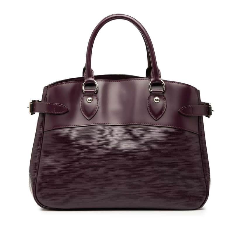 Louis Vuitton Epi Passy PM Purple Leather Good condition - Front View