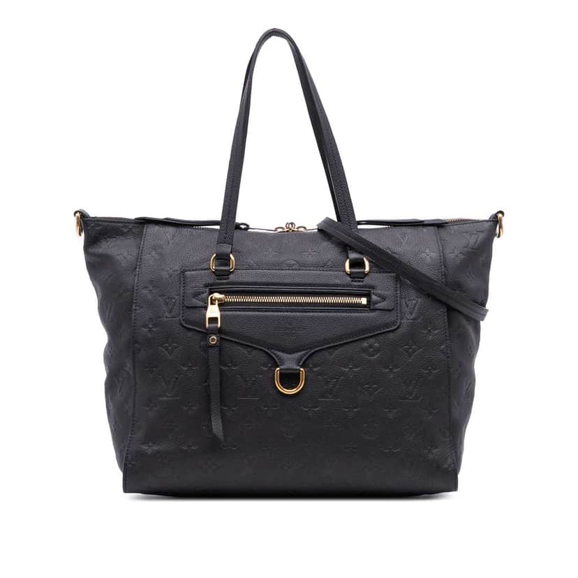 Louis Vuitton Monogram Empreinte Lumineuse PM Blue Leather Good condition - Front View