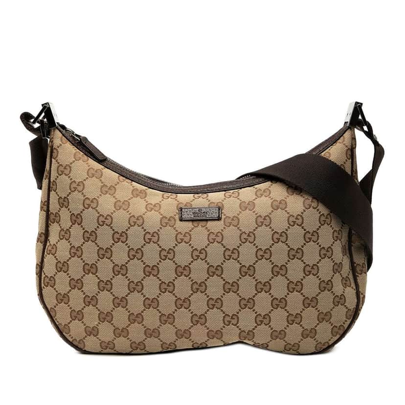 Gucci GG Canvas Crossbody Brown Canvas Good condition - Front View