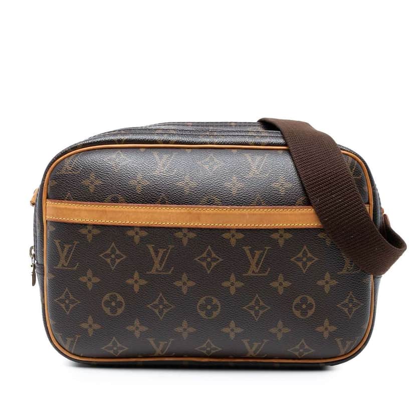 Louis Vuitton Monogram Reporter PM Brown Good condition - Front View