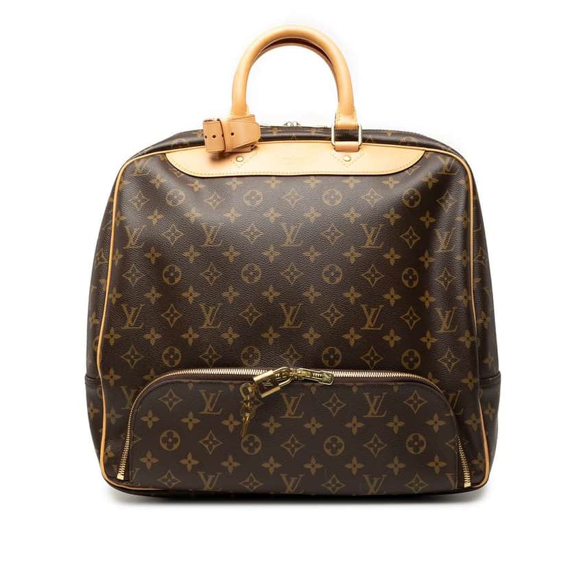 Louis Vuitton Monogram Evasion Brown Fair condition - Front View