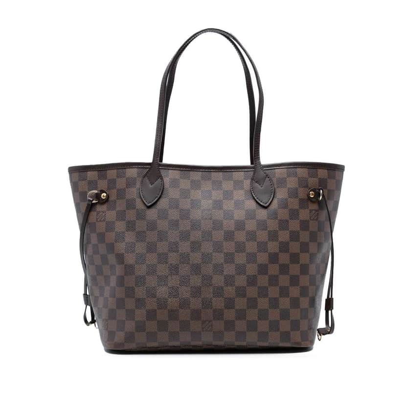 Louis Vuitton Damier Ebene Neverfull MM Brown Good condition - Front View