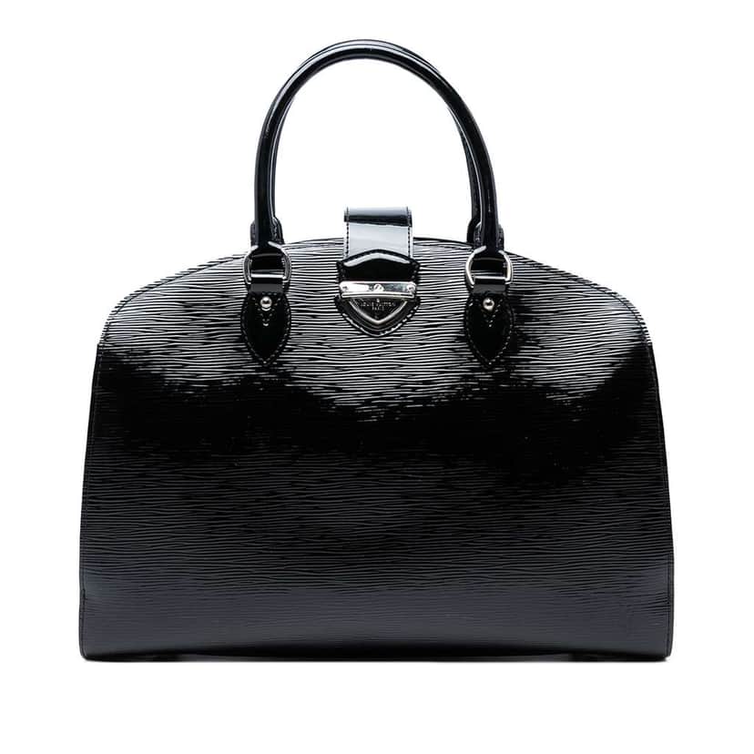Louis Vuitton Electric Epi Pont Neuf GM Black Leather Good condition - Front View