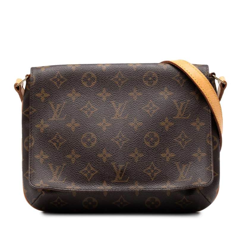 Louis Vuitton Monogram Musette Tango Short Strap Brown Good condition - Front View