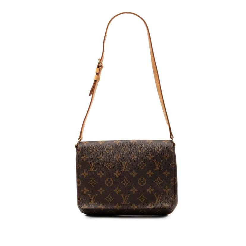 Louis Vuitton Monogram Musette Tango Short Strap Brown Good condition - Front View
