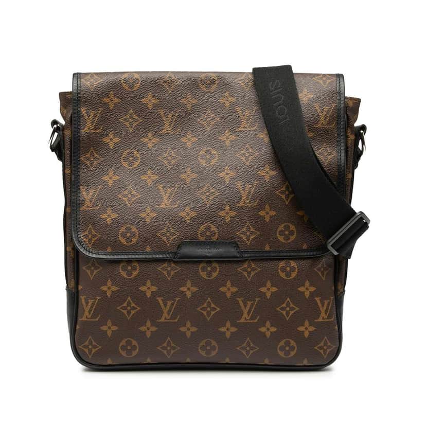 Louis Vuitton Monogram Macassar Bass MM Brown Good condition - Front View