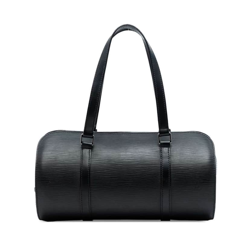 Louis Vuitton Epi Soufflot Black Leather Good condition - Front View