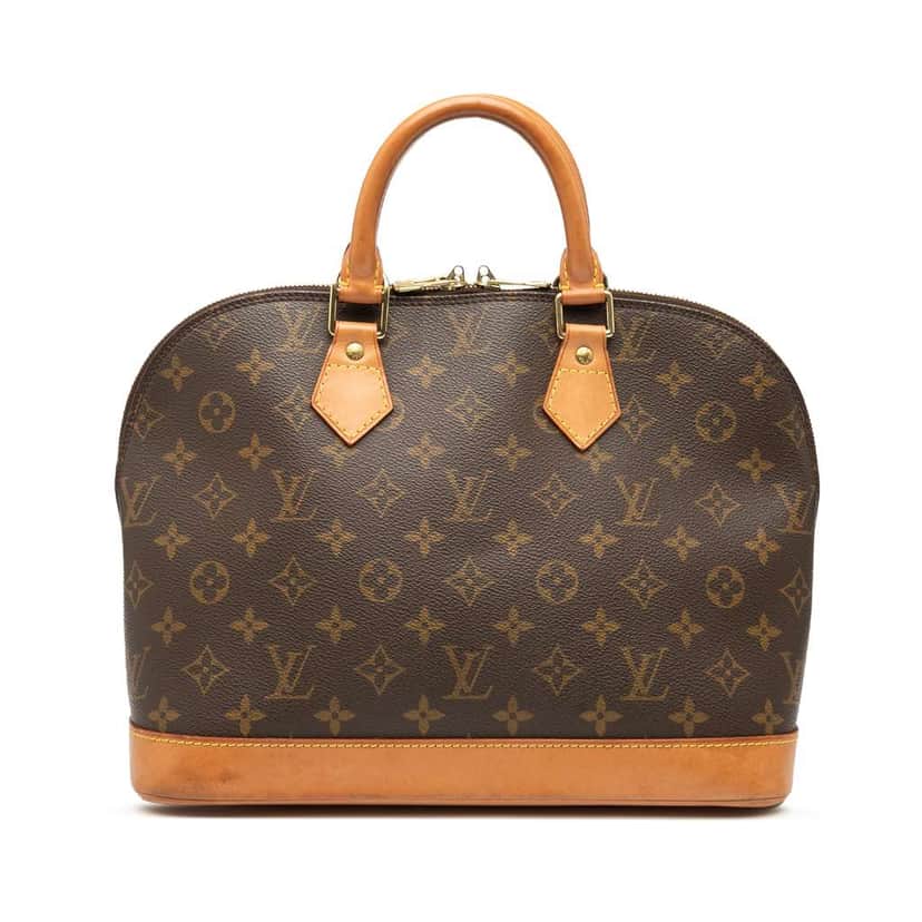 Louis Vuitton Monogram Alma PM Brown Good condition - Front View