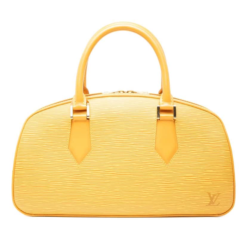 Louis Vuitton Epi Jasmine Yellow Leather Good condition - Front View