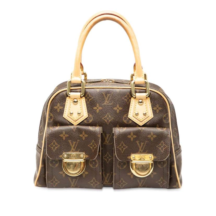 Louis Vuitton Monogram Manhattan PM Brown Good condition - Front View