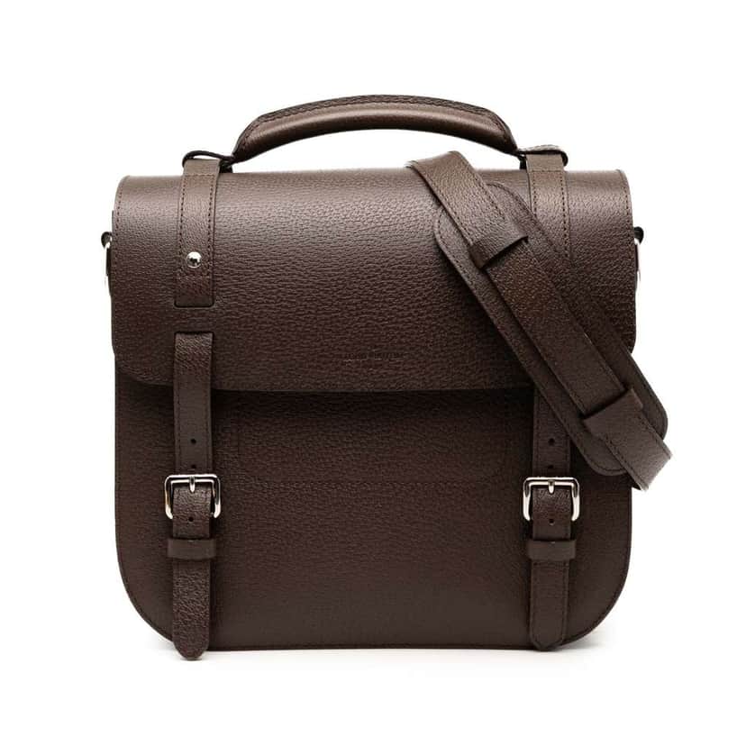 Louis Vuitton Pigskin Samara Reporter Bag Brown Leather Good condition - Front View