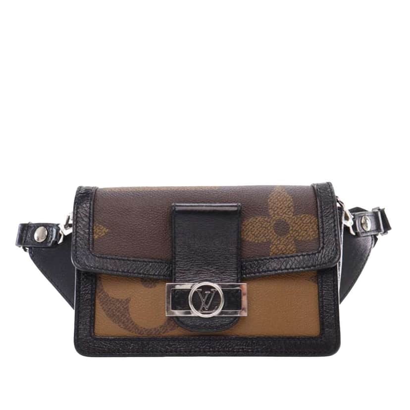 Louis Vuitton Monogram Giant Reverse Dauphine Brown Good condition - Front View