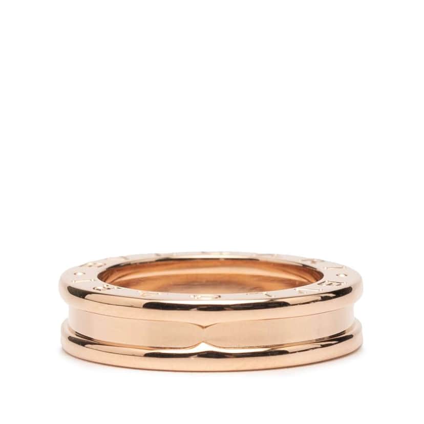 Bvlgari 18K Rose Gold B.Zero1 One Band Ring Pink Rose Gold Good condition - Front View