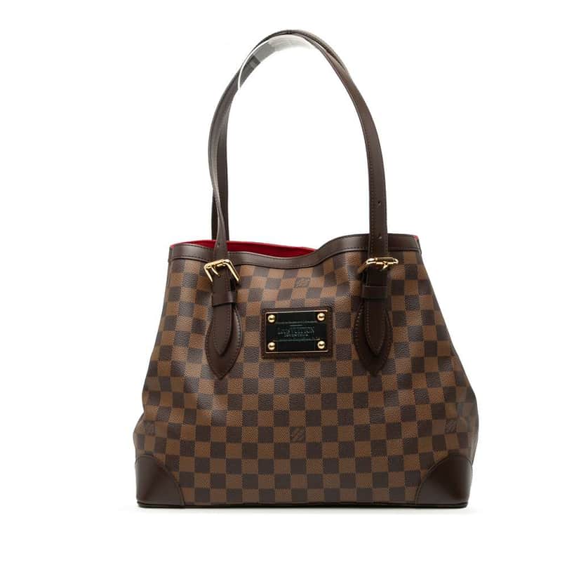 Louis Vuitton Damier Ebene Hampstead MM Brown Good condition - Front View