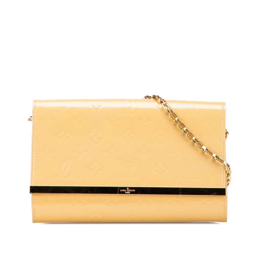 Louis Vuitton Monogram Vernis Ana Brown Leather Good condition - Front View