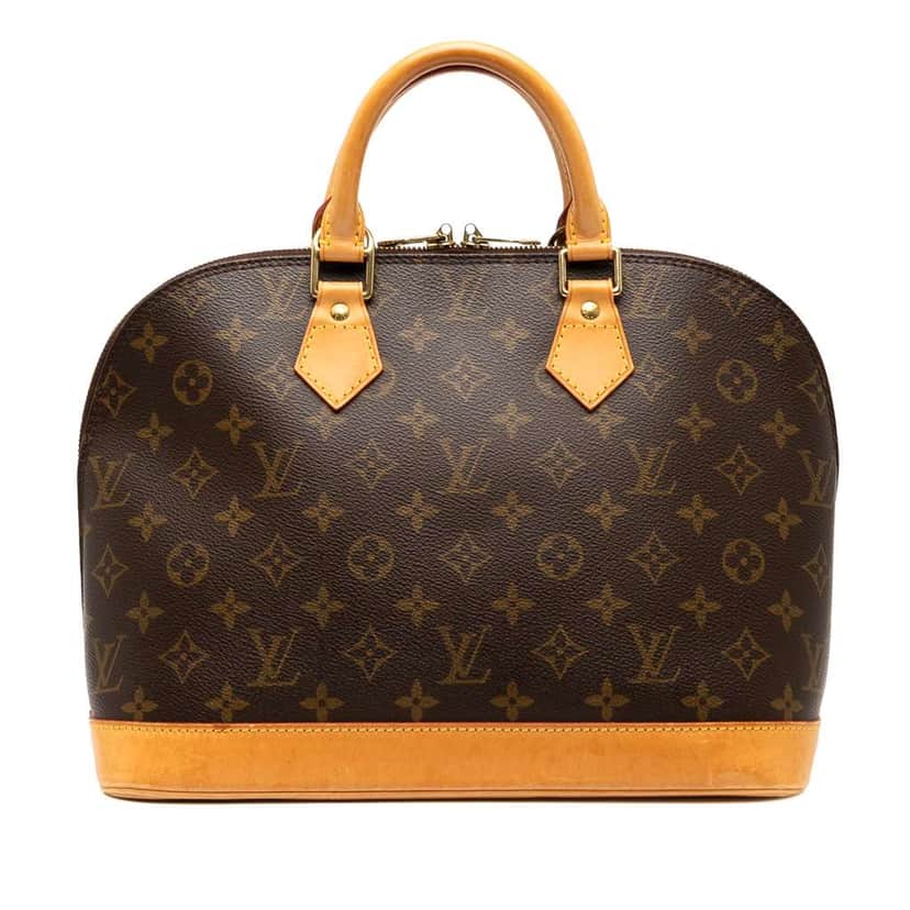 Louis Vuitton Monogram Alma PM Brown Good condition - Front View
