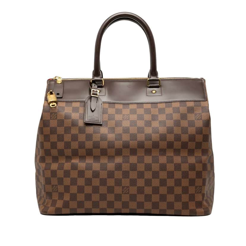 Louis Vuitton Damier Ebene Greenwich PM Brown Good condition - Front View