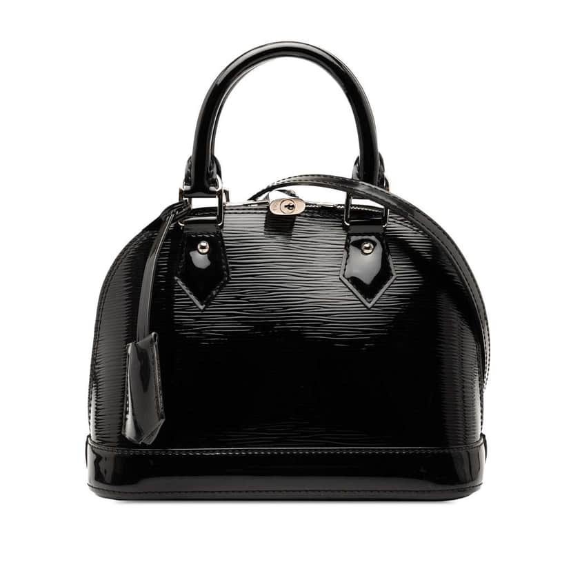 Louis Vuitton Electric Epi Alma BB Black Leather Good condition - Front View